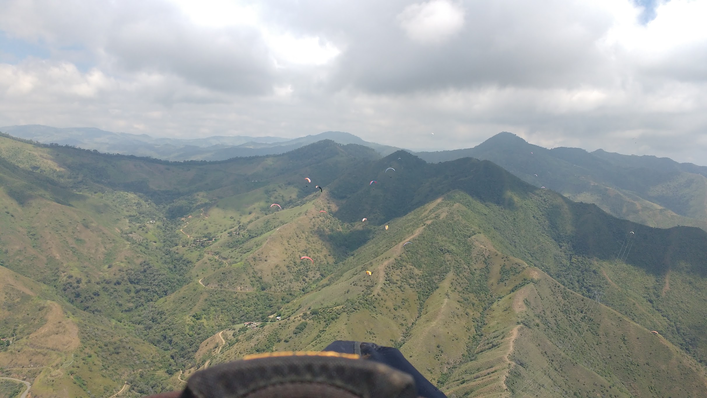 De hele Firefly groep samen in 1 thermiekbel!